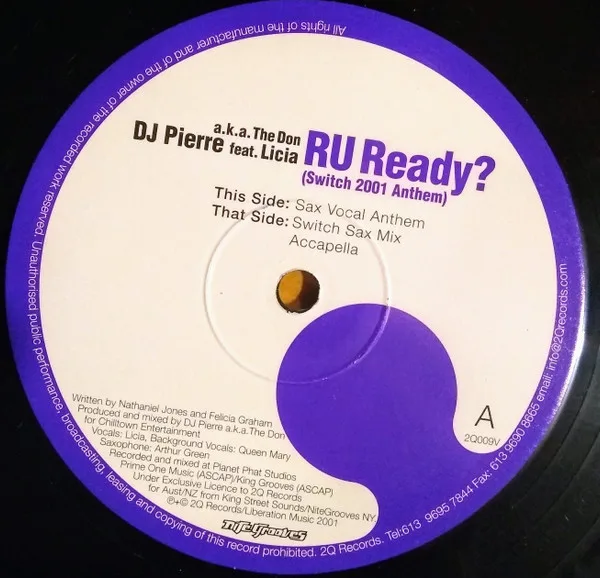 Album cover for R U Ready? (Switch 2001 Anthem) by Don, The