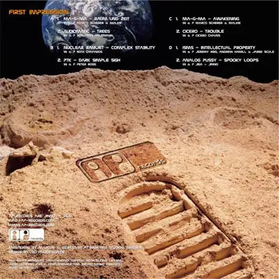 Various - First Impression, Electronic, Progressive Trance, Psy-Trance, 2002 - AP Records, Germany, Vinyl 2x 12", Compilation