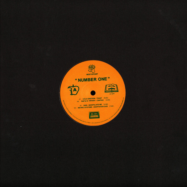 Various - Number One , Electronic, Deep House, 2018 - Best Effort, Australia, Vinyl 1x 12"