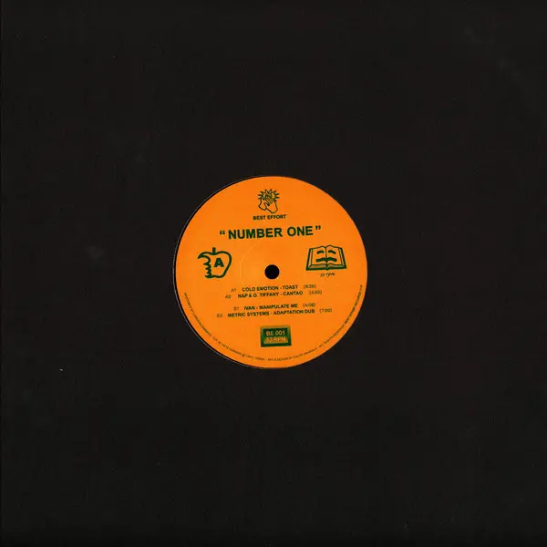 Various - Number One , Electronic, Deep House, 2018 - Best Effort, Australia, Vinyl 1x 12"