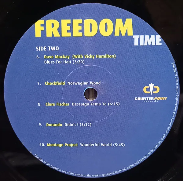 Album cover for Freedom Time by Various
