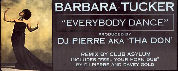 Barbara Tucker - Everybody Dance, Electronic, House, 1998 - Strictly Rhythm, US, Vinyl 1x 12", 33 ⅓ RPM