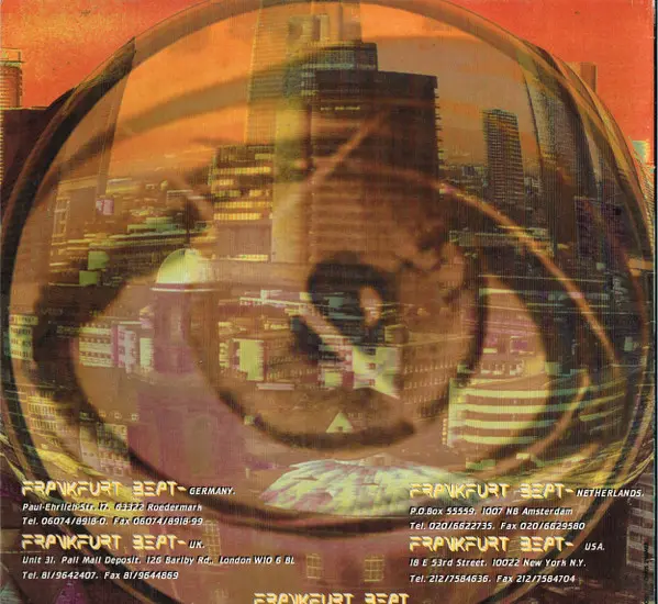 Natural Born - Death Row, Electronic, Hard Trance, 1995 - Frankfurt Beat Productions, Germany, Vinyl 1x 12", 45 RPM