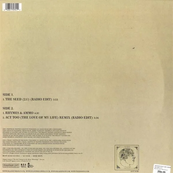 Album cover for The Seed (2.0) by Roots, The Featuring Cody ChesnuTT