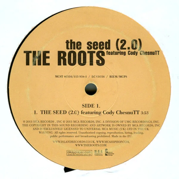 Album cover for The Seed (2.0) by Roots, The Featuring Cody ChesnuTT