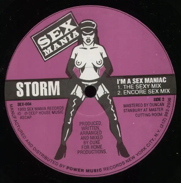 I'm A Sex Maniac