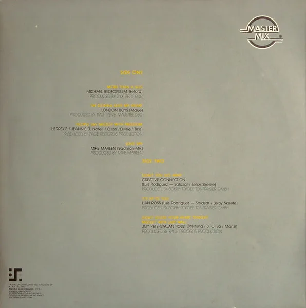 Album cover for Master Mix by Various