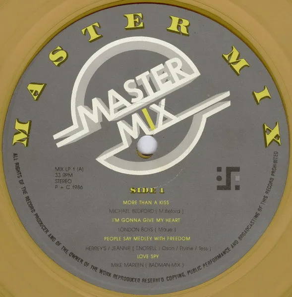 Album cover for Master Mix by Various