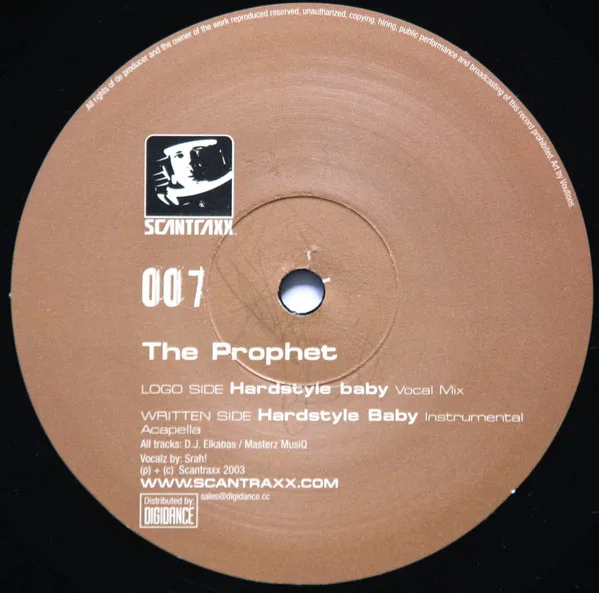 Album cover for Hardstyle Baby by Prophet, The