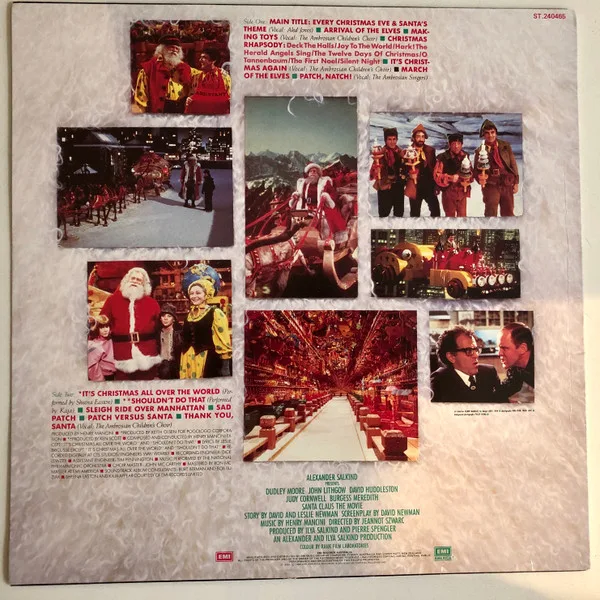 Album cover for Santa Claus - The Movie by Various