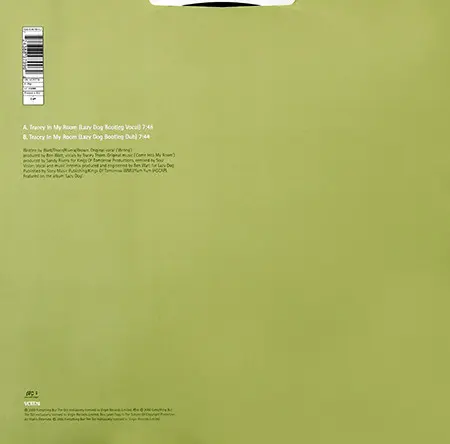 Everything But The Girl Vs Soul Vision - Tracey In My Room, Electronic, House, 2001 - VC Recordings, Virgin, Europe, Vinyl 1x