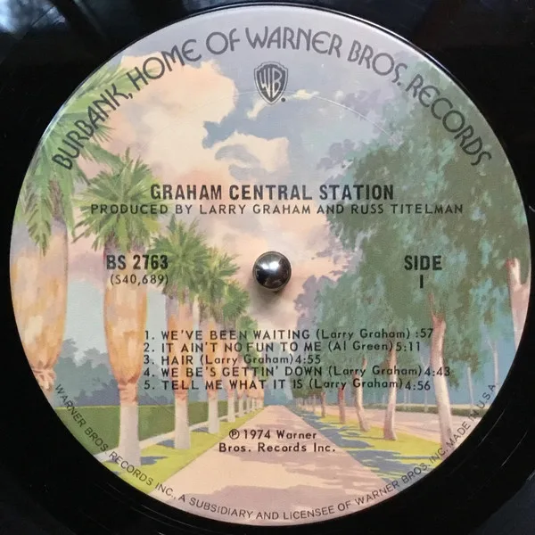 Album cover for Graham Central Station by Graham Central Station