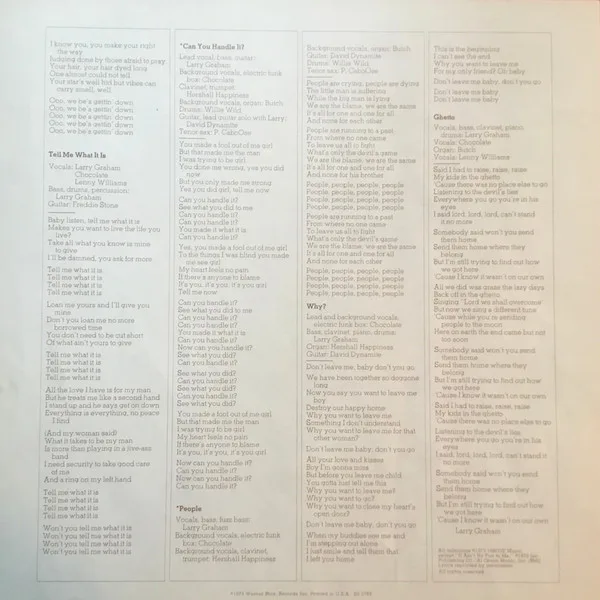 Album cover for Graham Central Station by Graham Central Station