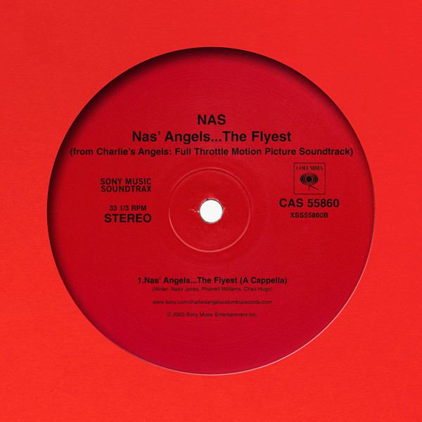 Nas - Nas' Angels... The Flyest - 2003 - Soundtrack - Columbia, Sony Music Soundtrax - Vinyl 1x 12", 33 ⅓ RPM, Stereo