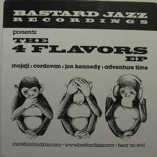 Various - Bastard Jazz Recordings Presents: The 4 Flavors EP, Electronic, Breaks, Downtempo, Future Jazz, 2003 - Bastard Jazz