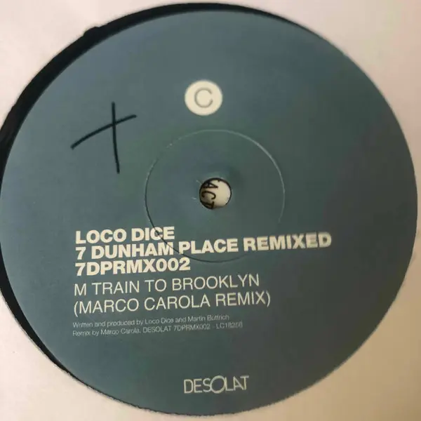 Loco Dice - 7 Dunham Place Remixed, Electronic, House, Minimal, Tech House, 2009 - Desolat, Germany, Vinyl 2x 12", 33 ⅓ RPM, 