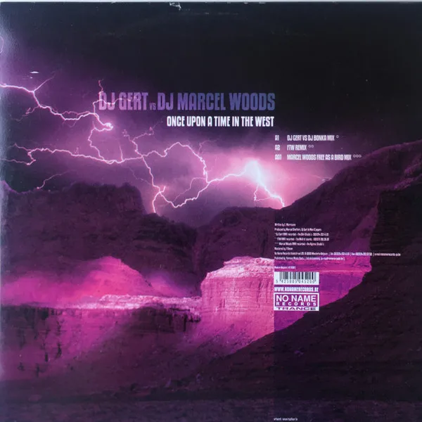 Album cover for Once Upon A Time In The West by DJ Gert vs. Marcel Woods