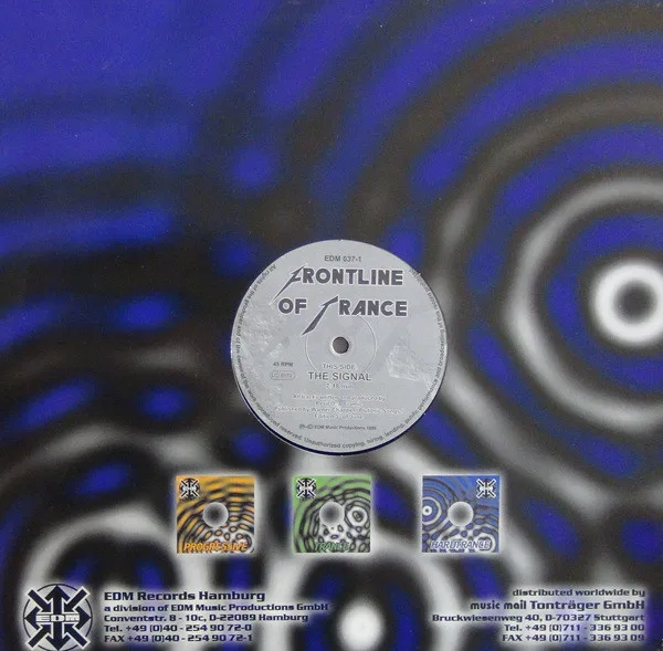 Album cover for The Signal by Frontline Of Trance