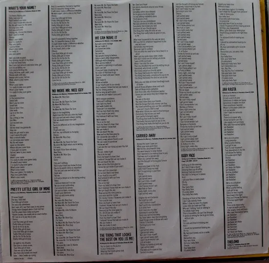 Merc And Monk - Merc And Monk, Funk / Soul, 1985 - Manhattan Records, US, Vinyl 1x LP, Album