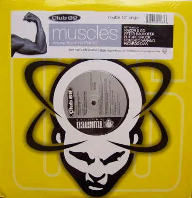 Album cover for Muscles by Club 69 Featuring Suzanne Palmer