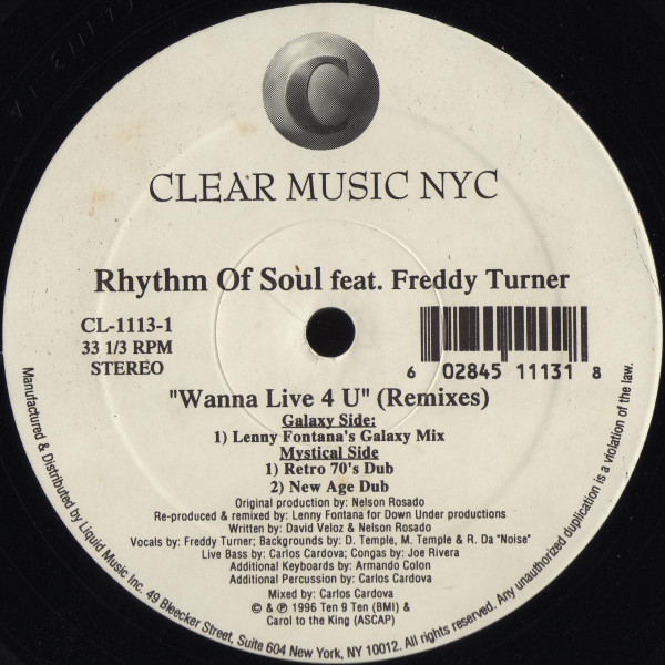 Wanna Live 4 U (Remixes)