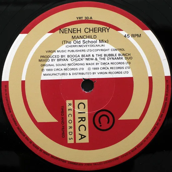 Album cover for Manchild by Neneh Cherry