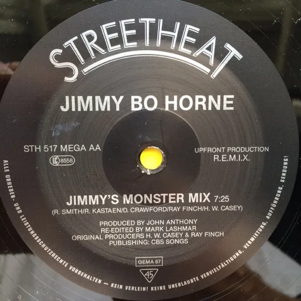 Album cover for Spank / Is It In / Jimmy's Monster Mix by Jimmy "Bo" Horne