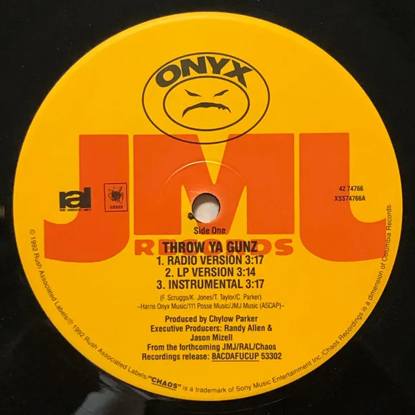 Album cover for Throw Ya Gunz by Onyx