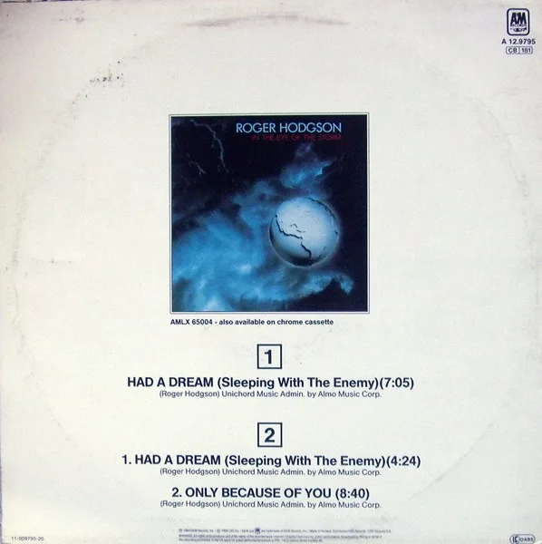 Album cover for Had A Dream (Sleeping With The Enemy) (Long Version) by Roger Hodgson