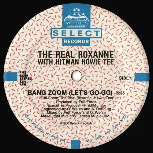 Album cover for Bang Zoom! (Let's Go-Go) by Real Roxanne, The With Howie Tee