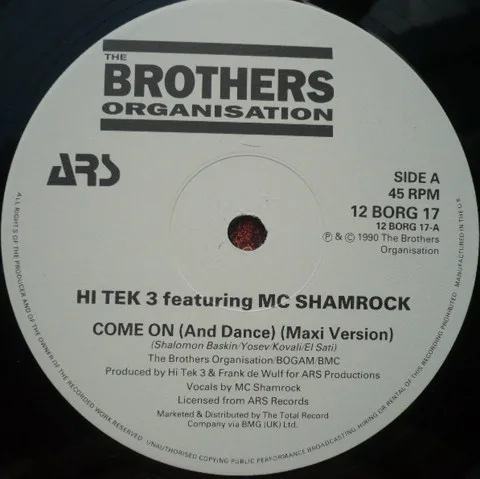 Album cover for Come On And Dance by Hi Tek 3