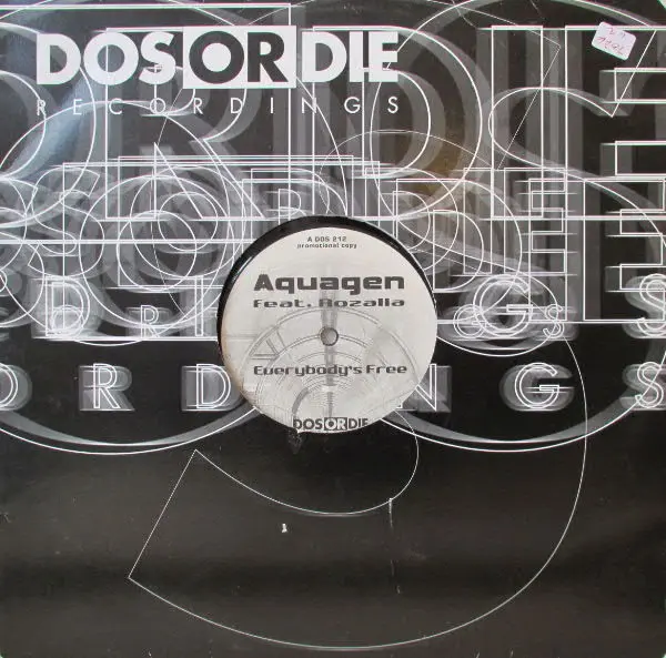Aquagen feat. Rozalla - Everybody's Free, Electronic, Hard Trance, Trance, 2002 - Dos Or Die Recordings, Germany, Vinyl 1x 12