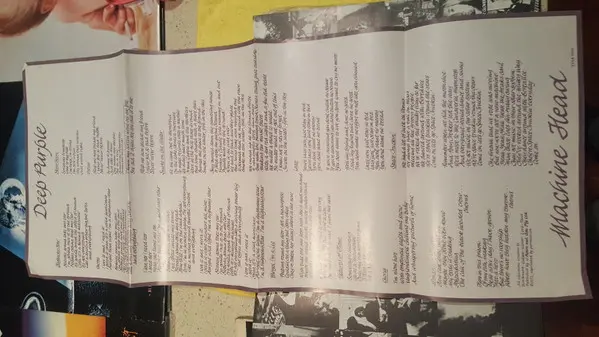 Deep Purple - Machine Head, Rock, Heavy Metal, 1972 - Purple Records, Australia, Vinyl 1x LP, Album