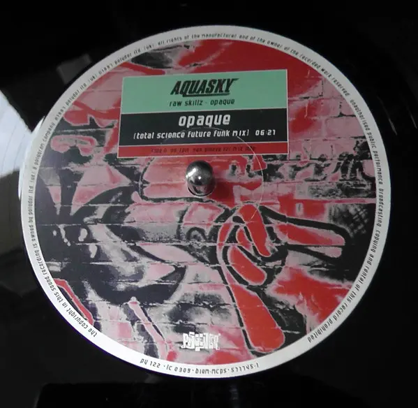 Aquasky - Raw Skillz / Opaque, Electronic, Hip Hop, Future Jazz, Hip Hop, 1997 - Polydor, UK, Vinyl 1x 12"