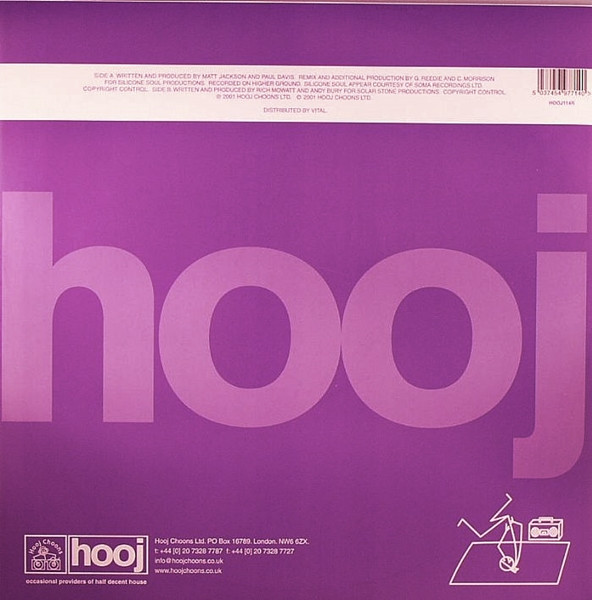 Various - Future Grooves Vol. 2 , Electronic, Deep House, Progressive House, 2001 - Hooj Choons, UK, Vinyl 1x 12", 45 RPM 2/2