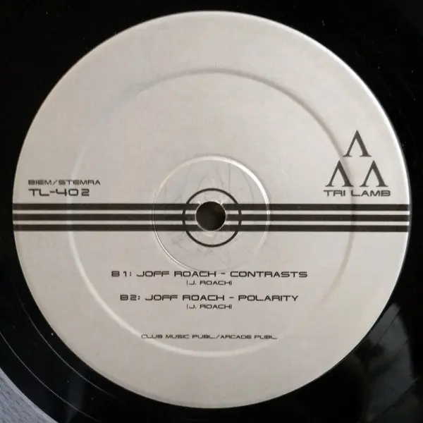 Joff Roach - Air Check, Electronic, Techno, 1998 - Tri Lamb, Netherlands, Vinyl 1x 12"