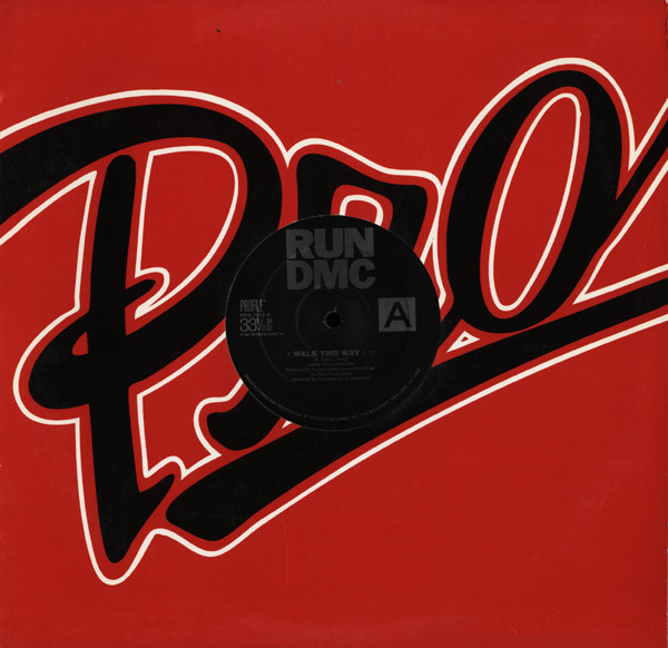 Run-DMC - Walk This Way, Hip Hop, 1995 - Profile Records, US, Vinyl 1x 12", Reissue