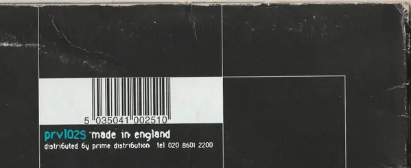 Misstress Barbara - BBB FVW, Electronic, Tech House, Techno, 2001 - Primevil, UK, Vinyl 1x 12", 33 ⅓ RPM