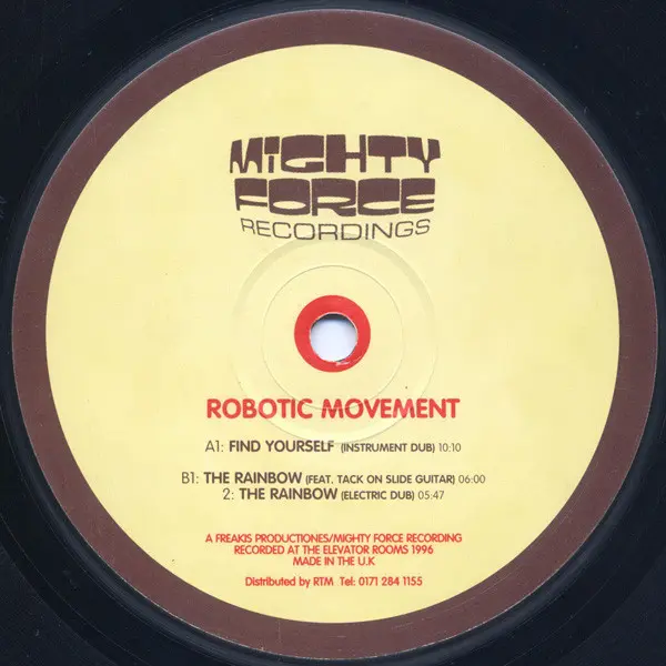 Album cover for Find Yourself / The Rainbow by Robotic Movement
