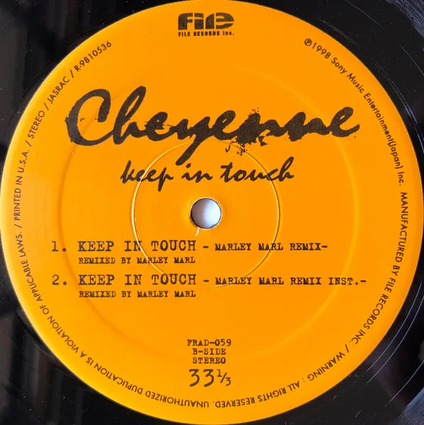 Album cover for Keep In Touch by Cheyenne (7)