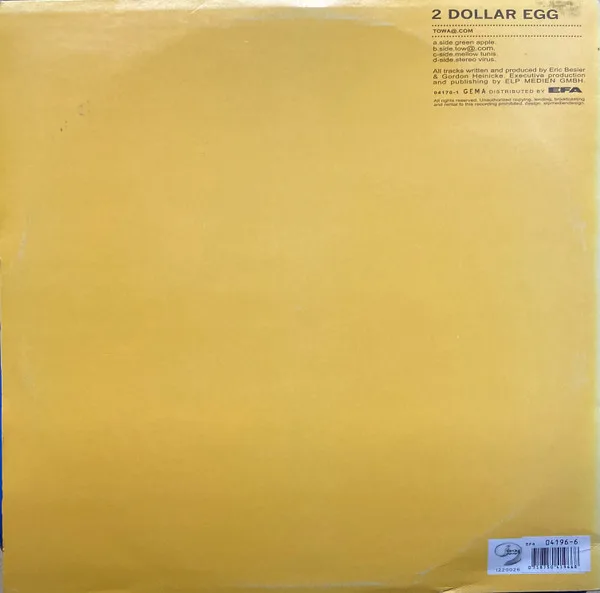 Album cover for Tow@.COM by 2 Dollar Egg