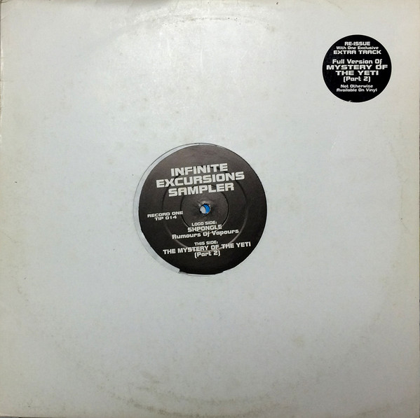 Various - Infinite Excursions Sampler, Electronic, Ambient, Downtempo, Goa Trance, 1996 - TIP Records, UK, Vinyl 2x 12", Reis