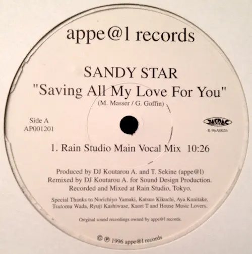 Saving All My Love For You