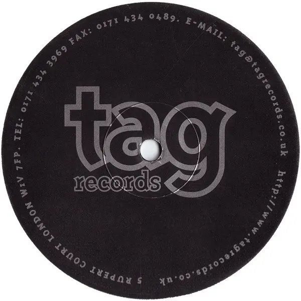 Djenga - Djengastyle #2, Electronic, Techno, 1998 - Tag Records (4), UK, Vinyl 1x 12", 33 ⅓ RPM