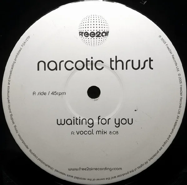 Album cover for Waiting For You by Narcotic Thrust