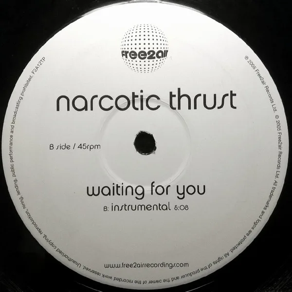 Album cover for Waiting For You by Narcotic Thrust