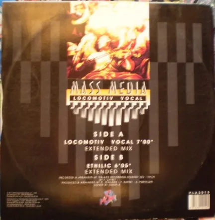 Album cover for Locomotiv Vocal by Mass Media (3)