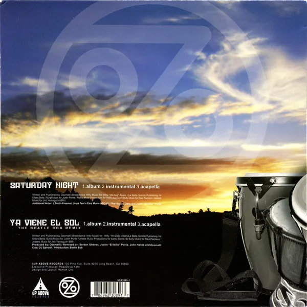 Album cover for Saturday Night / Ya Viene El Sol (The Beatle Bob Remix) by Ozomatli