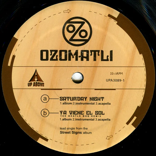 Album cover for Saturday Night / Ya Viene El Sol (The Beatle Bob Remix) by Ozomatli