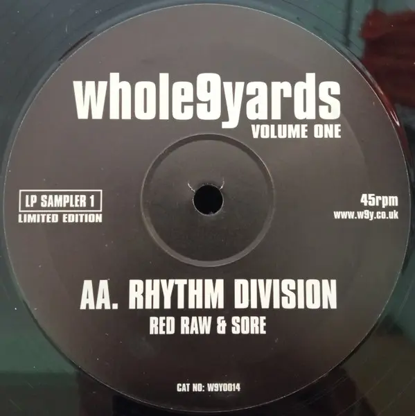 B.L.I.M. & Meat Katie / Rhythm Division - Whole9Yards Volume One, Electronic, Breaks, Progressive House, 2000 - Whole Nine Ya